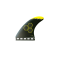 CHANNEL ISLANDS TECH 2 SET PINNE THRUSTER SINGLE TAB FUTURES LARGE YELLOW