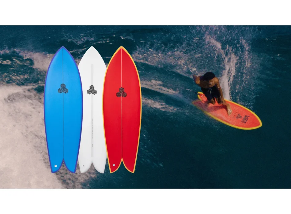 CI FEB'S FISH CHANNEL ISLANDS SURFBOARD