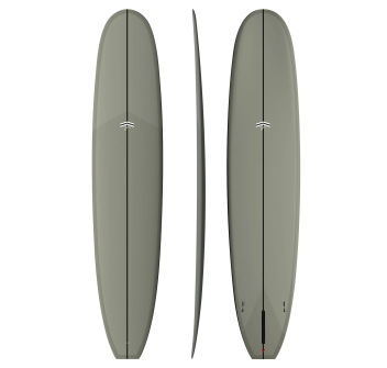 CJ NELSON 9'1" CHAMELEON LONGBOARD GREY THUNDERBOLT