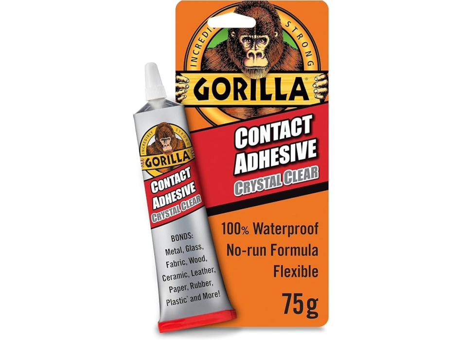 COLLA A CONTATTO WATERPROOF GORILLA PER RIPARAZIONI TAVOLE 75GR