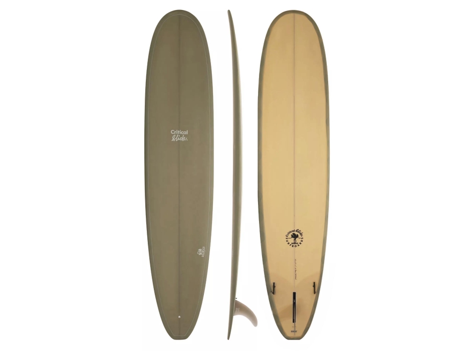 CRITICAL SLIDE 9'0" ALL ROUNDER PU 9'0" FCS II 2+1 STRAW