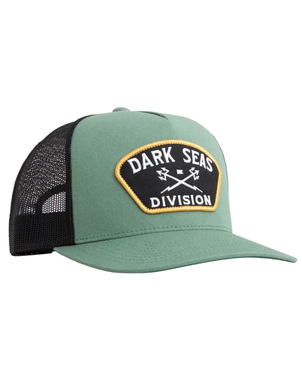 DARK SEAS ASSOCIATION SNAPBACK CAPPELLINO GREEN BLACK