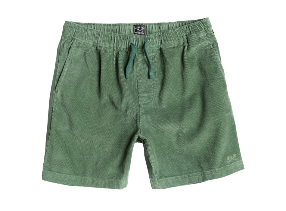 DARK SEAS GO-TO CORD SHORT 18" GREEN