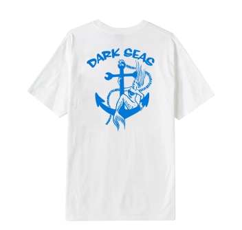 DARK SEAS JOYRIDE T-SHIRT CON TASCHINO WHITE