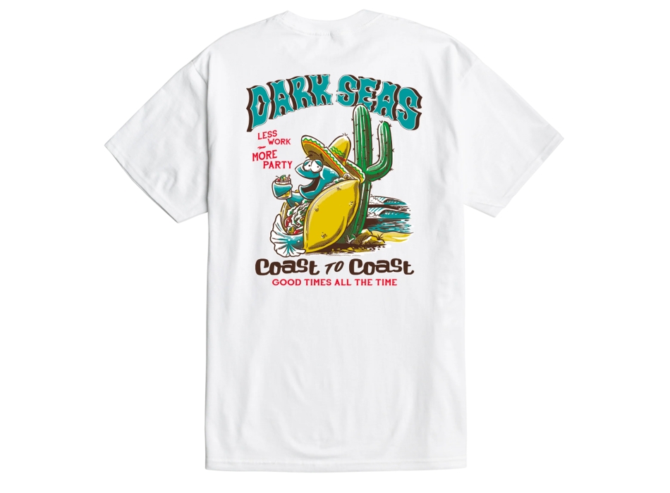 DARK SEAS MORE PARTY PREMIUM T-SHIRT WHITE