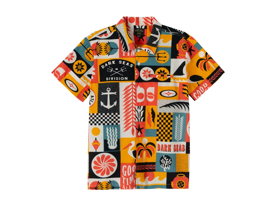 DARK SEAS SIGHT CAMICIA MANICHE CORTE