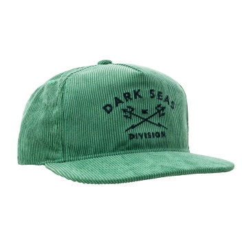 DARK SEAS TRIDENTS CORDUROY CAPPELLINO GREEN