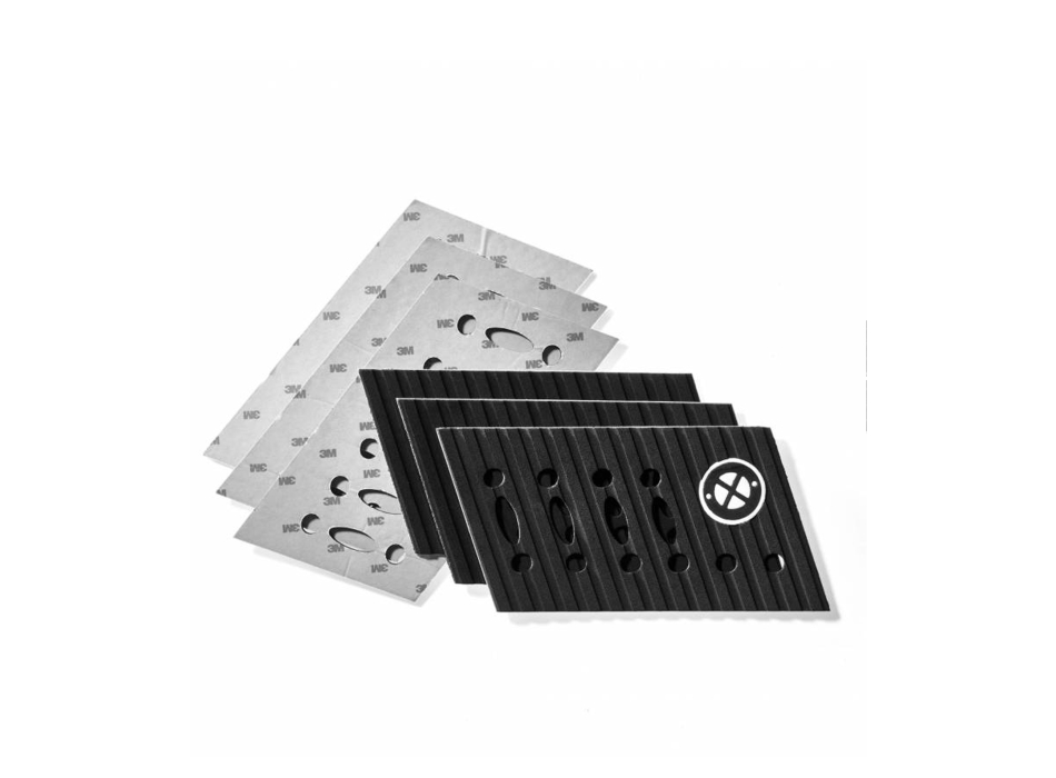 DREDED MACRO FRONT GRIP PAD 6 PEZZI BLACK