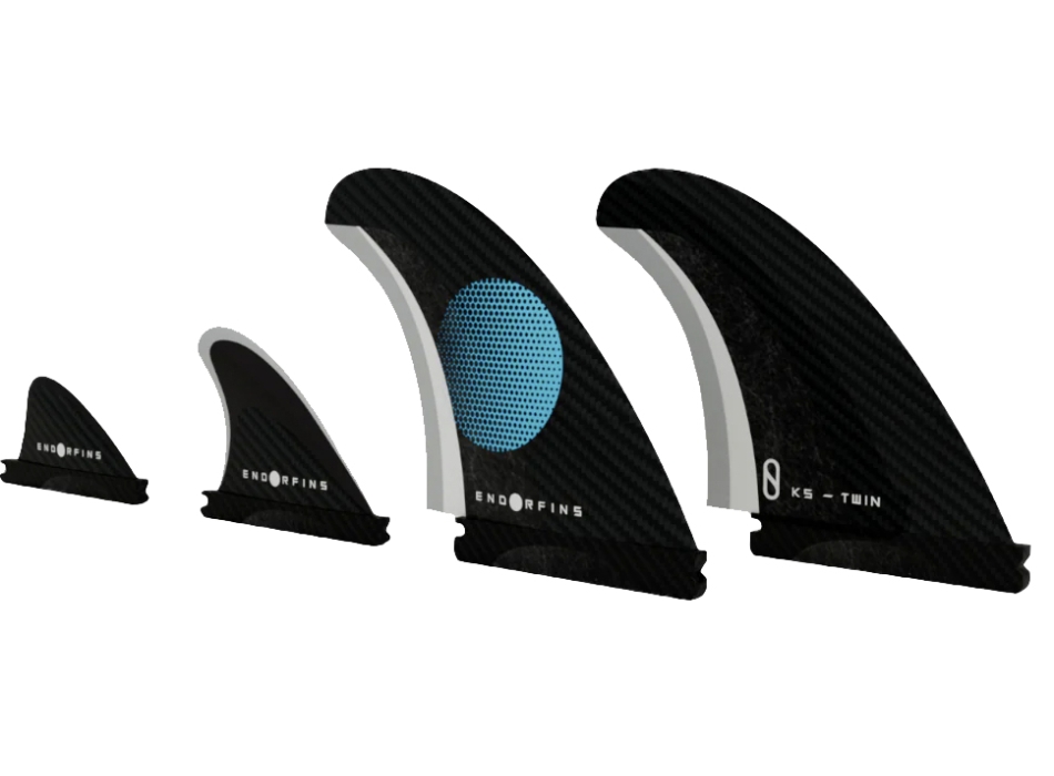 ENDORFINS PINNE KS1 3 FIN SET SINGLE TAB MEDIUM