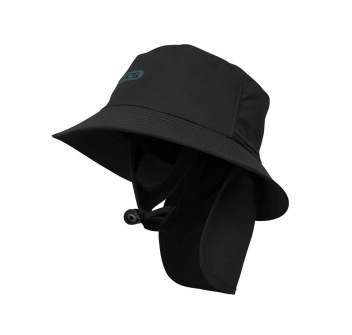 FCS ESSENTIAL CAPPELLINO SURF BUCKET HAT BLACK