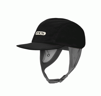 FCS ESSENTIAL CAPPELLINO SURF CAP BLACK