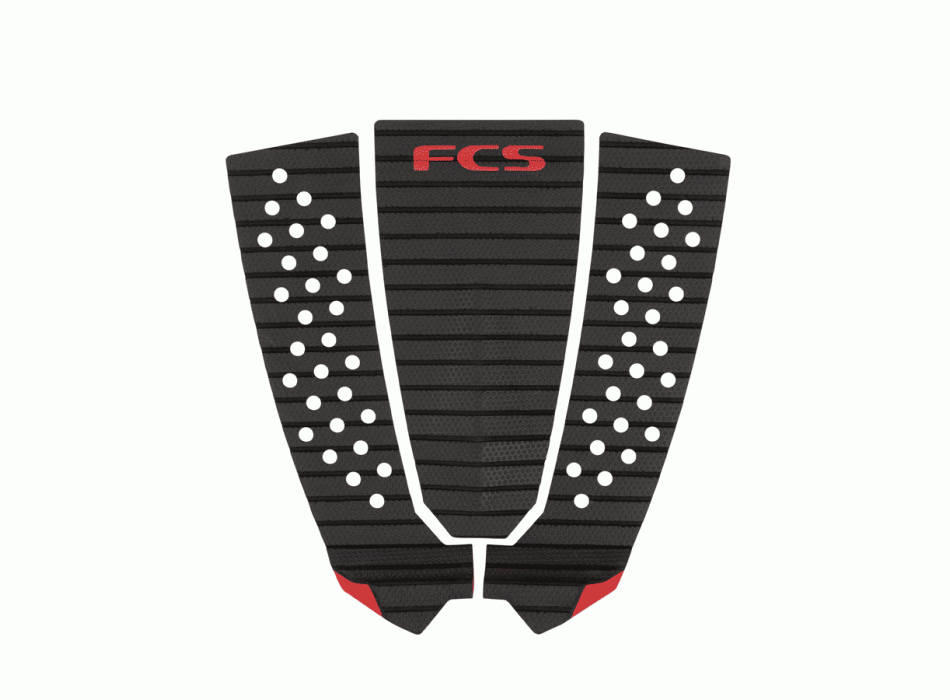 FCS GRIP JULIAN WILSON TREADLITE CHARCOAL RED