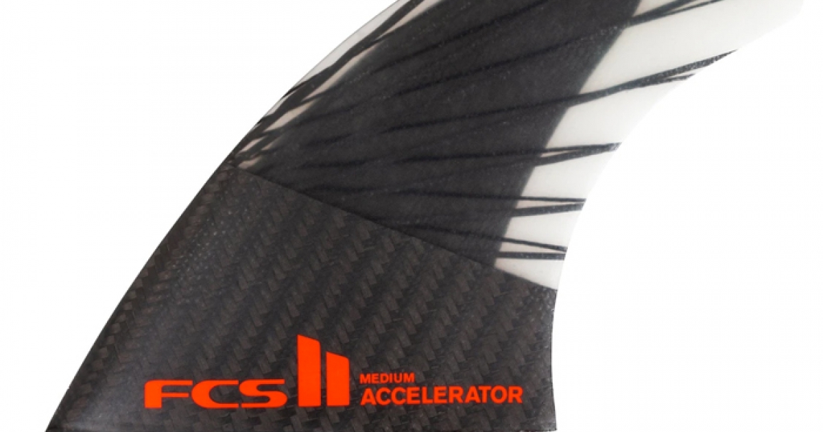 FCS2 Accelerator PC Carbon Tri Set 3枚 Replacement FCS II Accelerator Fins - FCS US