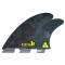 FCS II AL MERRICK PG PRO TRI FIN SET BLACK ACID
