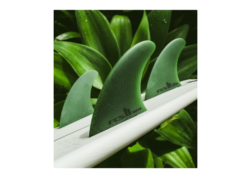 FCS II CARVER NEO GLASS FLEX TRI FIN SET ECO BLEND