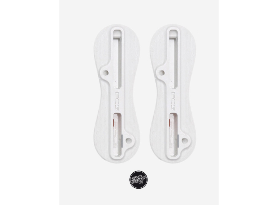FCS II KIT PRODUCTION PLUG 9° SET PINNE LATERALI WHITE