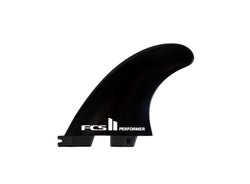 FCS II PERFORMER GLASS FLEX TRI FIN SET BLACK