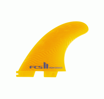 FCS II PERFORMER NEO GLASS ECO BLEND TRI FIN SET MANGO