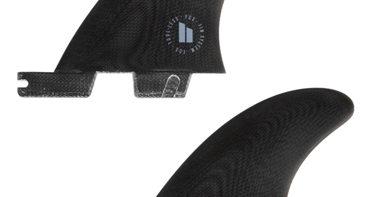FCS II Pinne Quad Rear Carver Small - Surf Shop Online