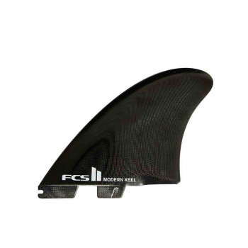FCS II PINNE MODERN KEEL PG TWIN FIN BLACK