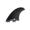 FCS II PINNE POWER TWIN PG FIN SET BLACK