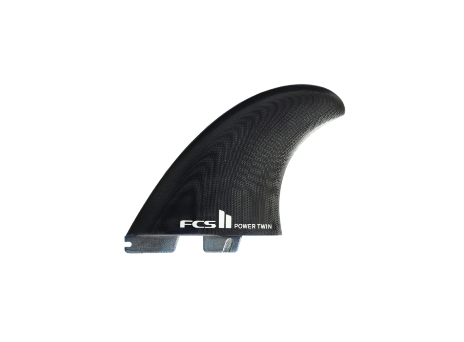 FCS II PINNE POWER TWIN FIN BLACK