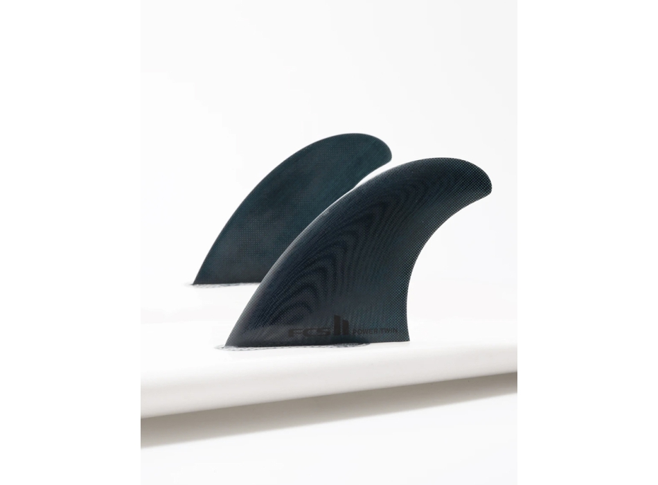 FCS II PINNE POWER TWIN FIN BLACK