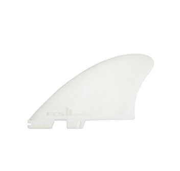 FCS II PINNE RETRO KEEL PG TWIN WHITE