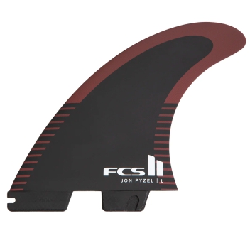 FCS II PYZEL TRI FINS BLACK SHIRAZ