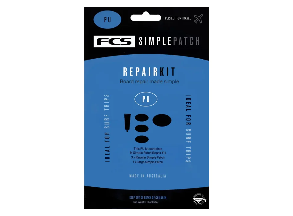 FCS KIT RIPARAZIONE PATCH TAVOLE EPOXY