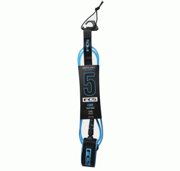 FCS LEASH 5' COMPETITION ESSENTIAL DOUBLE SWIVEL 5,5MM