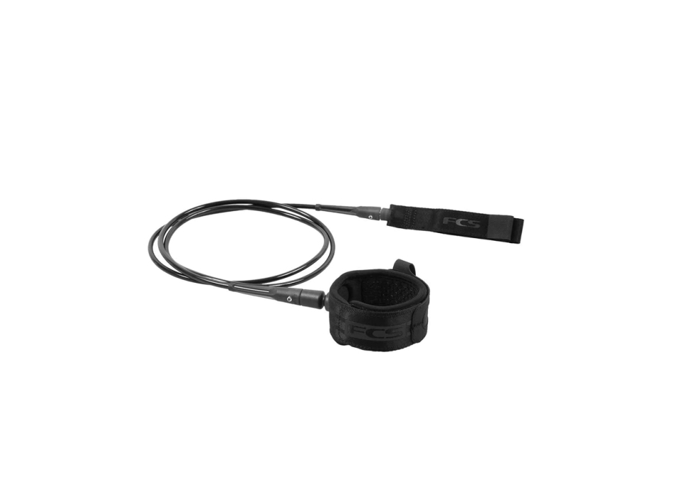 FCS LEASH 6' ALL ROUND ESSENTIAL BLACK