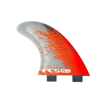 FCS PINNE PC3 RED SLICE TRI FIN SET S