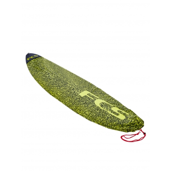 FCS SACCA 6'3" FISH/FUNBOARD STRETCH ICE/YELLOW