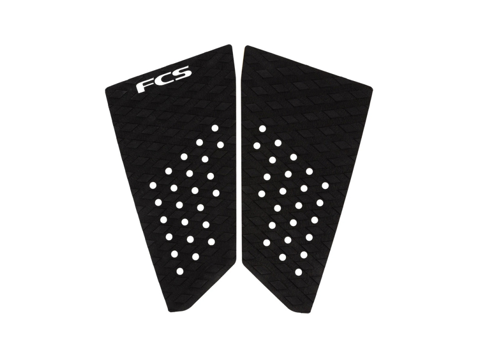 FCS T-3 FISH TRACTION PAD HYBRID BOARDS BLACK