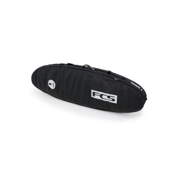 FCS TRAVEL 2 FUNBOARD 6'3" SACCA DOPPIA DA VIAGGIO BLACK/GREY