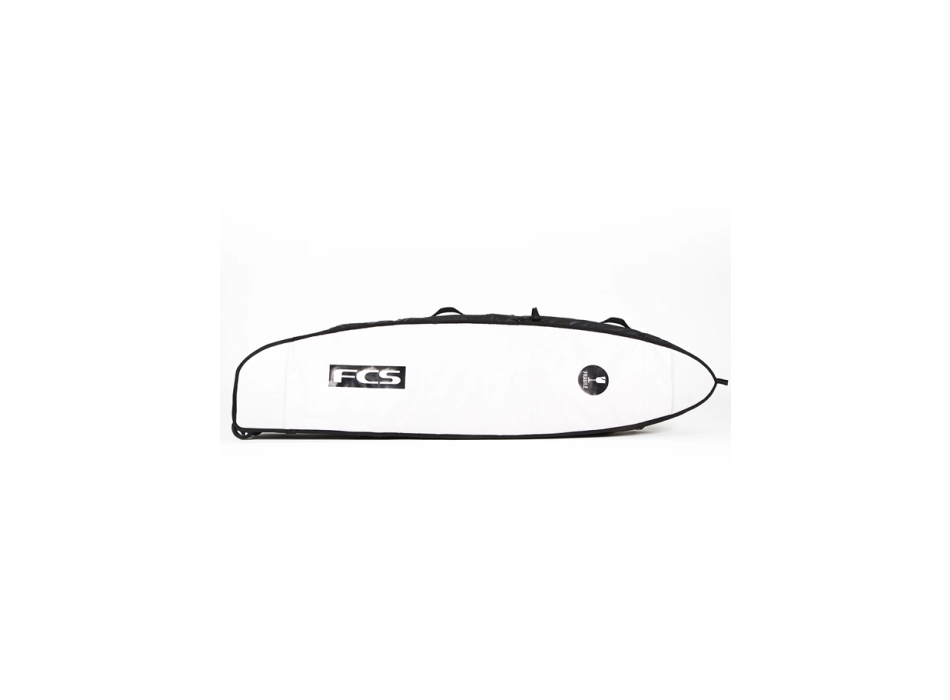 FCS TRAVEL 3 FUNBOARD 7'0" SACCA TRIPLA DA VIAGGIO CON RUOTE BLACK/GREY