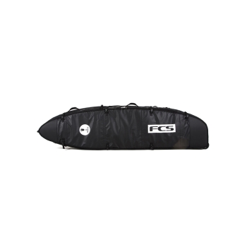 FCS TRAVEL 3 FUNBOARD 7'0" SACCA TRIPLA DA VIAGGIO CON RUOTE BLACK/GREY
