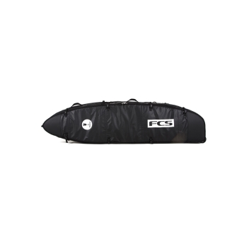 FCS TRAVEL 3 FUNBOARD 7'0" SACCA TRIPLA DA VIAGGIO CON RUOTE BLACK/GREY