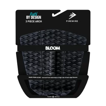 FIREWIRE ARCH TRACTION PAD GRIP 3 PEZZI BLACK CHARCOAL