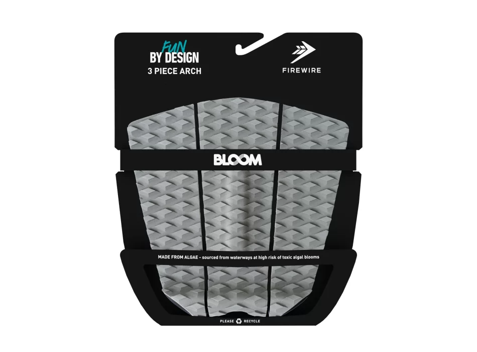 FIREWIRE ARCH TRACTION PAD GRIP 3 PEZZI CHARCOAL/BLACK