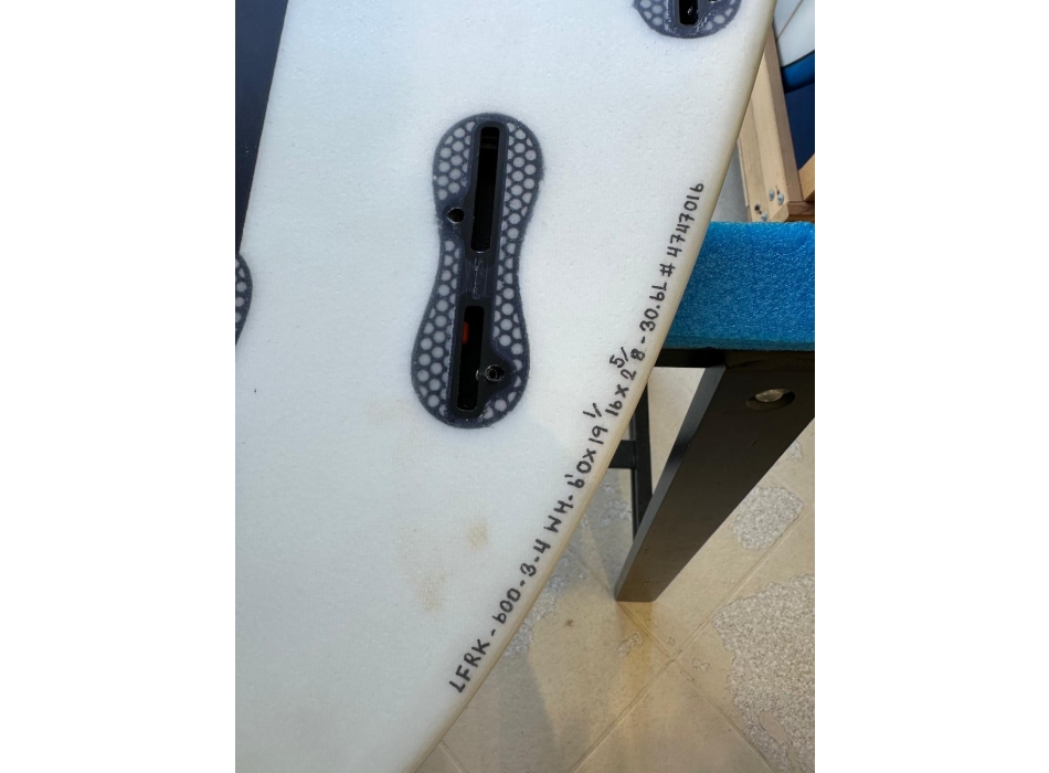 FIREWIRE FRK 6'0'' LFT SLATER DESIGNS FCSII + GRIP + SACCA + PINNE (USATO)