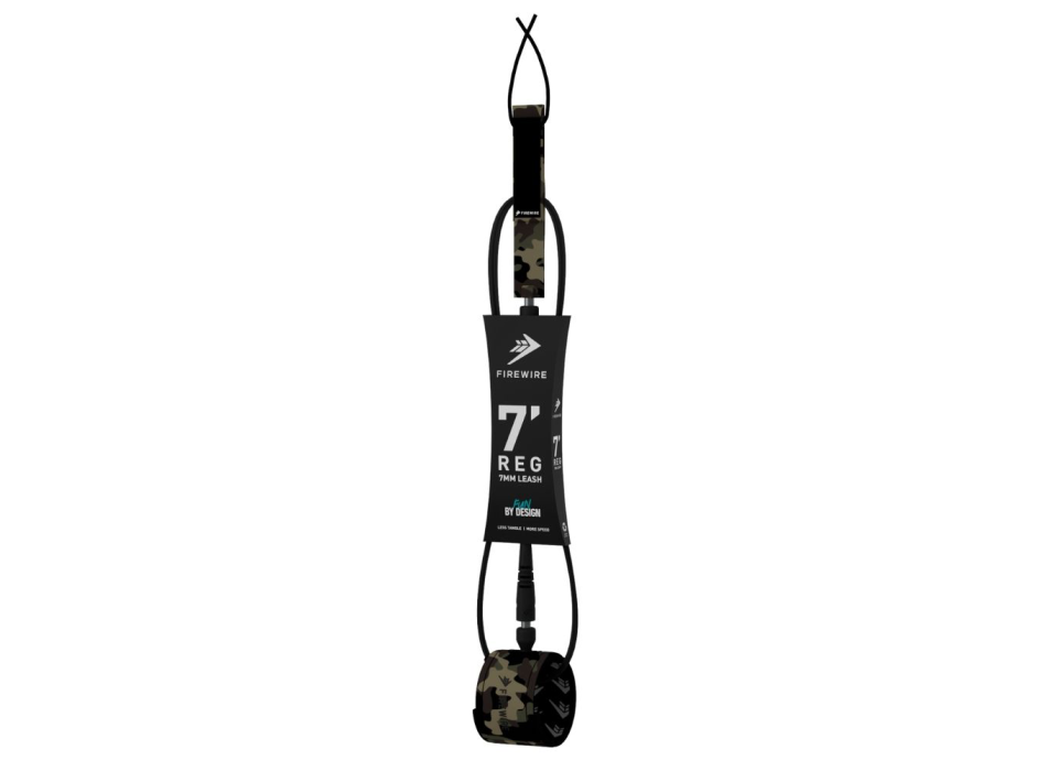 FIREWIRE LEASH ALL DAY 6' REGULAR 7MM CAMO