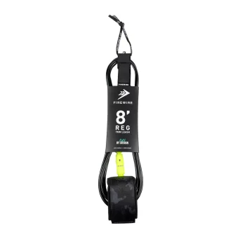 FIREWIRE LEASH ALL DAY 8' REGULAR 7MM BLACK YELLOW