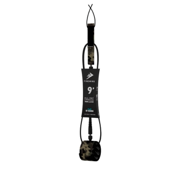 FIREWIRE LEASH ALL DAY 9' LONGBOARD REGULAR 7MM CAMO
