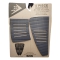 FIREWIRE ROB MACHADO WEEKEND TRACTION PAD 4 PEZZI MID LENGTH & LONGBOARDS BLACK