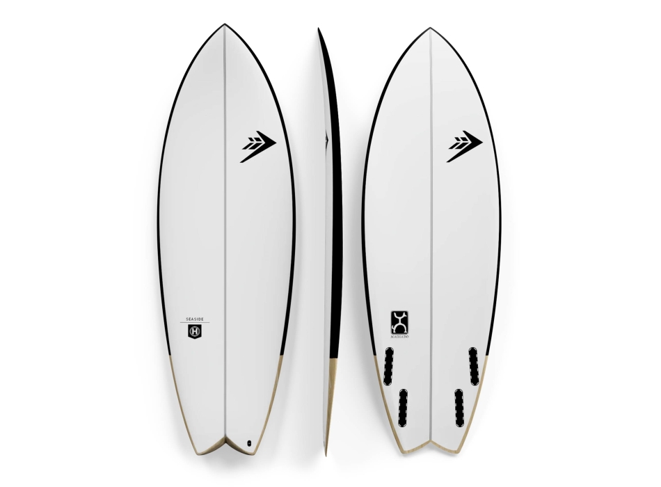 FIREWIRE SEASIDE 2026 HELIUM QUAD SWALLOW ROB MACHADO SURFBOARDS FUTURES FINS