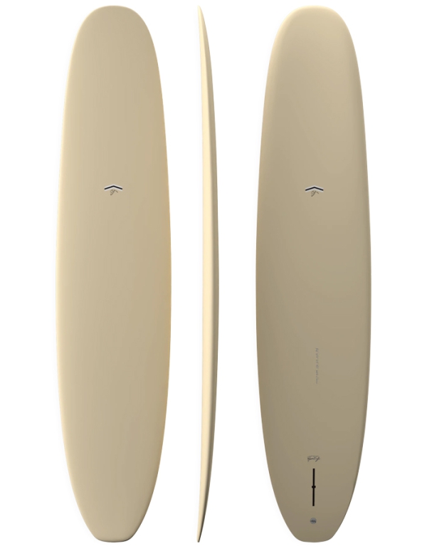 FIREWIRE SURFBOARDS THUNDERBOLT SILVER LONGBOARD 9'1"