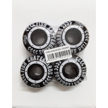 FISH SKATEBOARDS WHEELS RUOTE SKATE 52X32