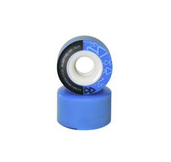 FLYING WHEELS BUMPERS 60X39 83A RUOTE SKATE BLUE